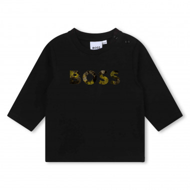 T-shirt mit print-logo BOSS Für JUNGE