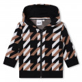Zip-up cotton sweatshirt BOSS for BOY