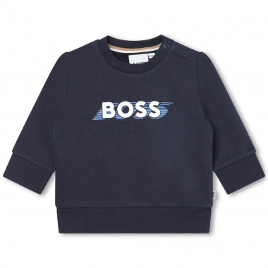 Sweat-shirt en molleton BOSS pour GARCON