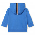 Fleece-sweatshirt mit zipper BOSS Für JUNGE