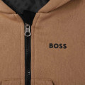 Wende-sweatshirt mit zipper BOSS Für JUNGE