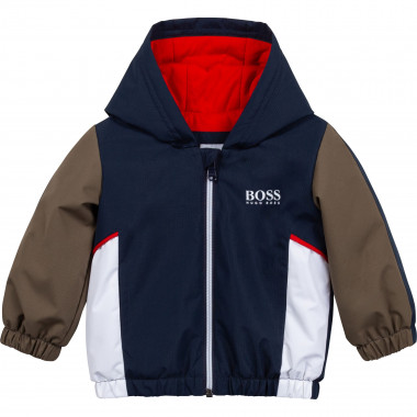 Waterproof hooded jacket BOSS for BOY