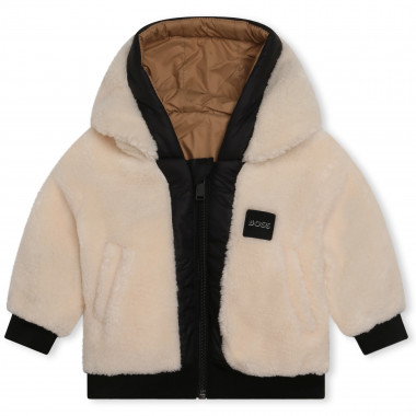 Reversible hooded jacket BOSS for BOY