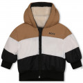 Reversible hooded jacket BOSS for BOY