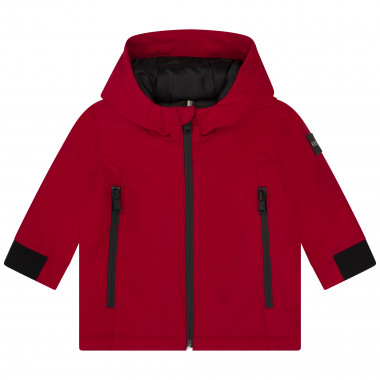 Water-repellent hooded parka BOSS for BOY