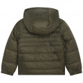 Hooded water-repellent jacket BOSS for BOY