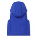 Sleeveless hooded body warmer BOSS for BOY