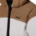 Water-repellent hooded jacket BOSS for BOY