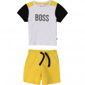 Ensemble T-shirt + bermuda BOSS pour GARCON