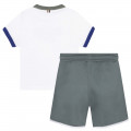Shorts e t-shirt multicolori BOSS Per RAGAZZO