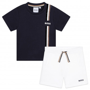 Cotton shorts and T-shirt set BOSS for BOY