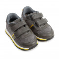 Baskets basses en cuir BOSS pour GARCON
