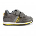 Baskets basses en cuir BOSS pour GARCON