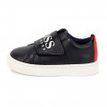 Low-top leather trainers BOSS for BOY