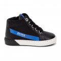 Sneakers alte in pelle BOSS Per RAGAZZO