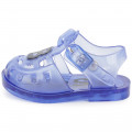Clear buckled sandals BOSS for BOY