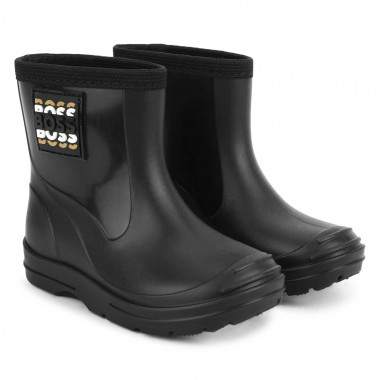 Boots with logo  for 