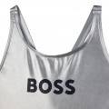 Bathing suit with logo BOSS for GIRL