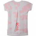 Straight double jersey dress BOSS for GIRL