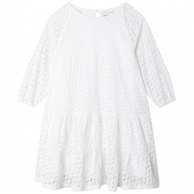 Robe broderie anglaise coton BOSS pour FILLE
