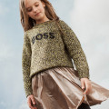 Metallic skater skirt BOSS for GIRL