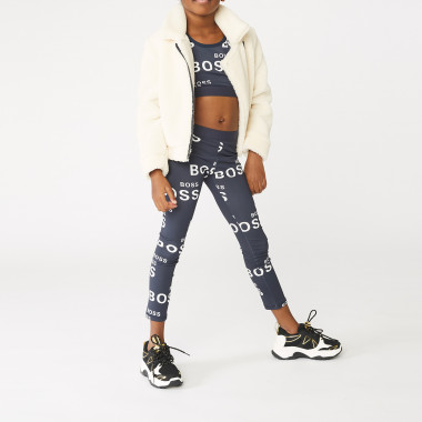 Printed elasticated leggings BOSS for GIRL