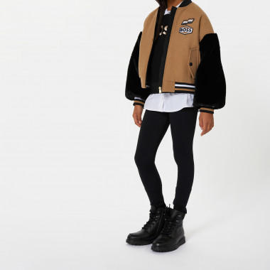 Legging avec imprimé BOSS pour FILLE