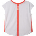 T-shirt en coton BOSS pour FILLE