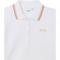 POLO MET KORTE MOUWEN BOSS Voor