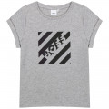 Cotton jersey T-shirt BOSS for GIRL