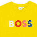 T-Shirt aus Baumwolljersey BOSS Für MÄDCHEN