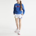 Fleece sweater met logo BOSS Voor