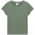 T-shirt a maniche corte BOSS Per BAMBINA
