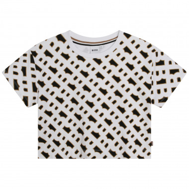 T-shirt manches courtes BOSS pour FILLE