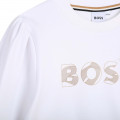 Sweat-shirt à manches longues BOSS pour FILLE