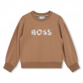 Sweat-shirt à manches longues BOSS pour FILLE