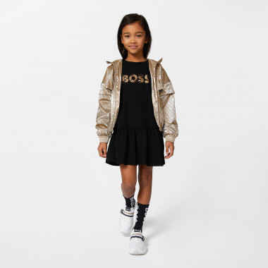 Coated canvas windbreaker BOSS for GIRL