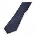 Cravatta in seta con logo BOSS Per RAGAZZO