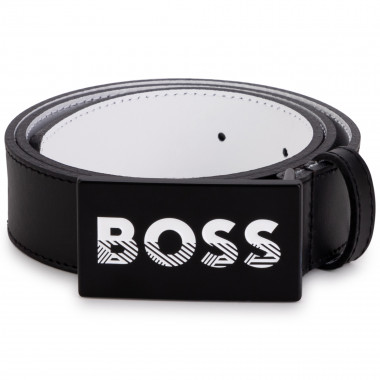 Smooth leather belt BOSS for BOY