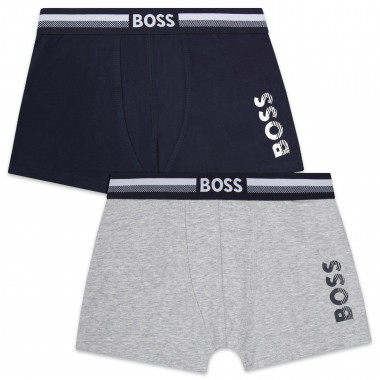 Lot de 2 boxers taille logotée BOSS pour GARCON