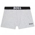 Set van 2 boxers met logo BOSS Voor