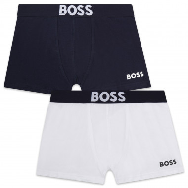 Set aus 2 Boxershorts mit Logo BOSS Für JUNGE