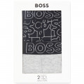 Two-pack of cotton boxers BOSS for BOY
