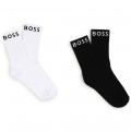 Set van twee paar sokken BOSS Voor