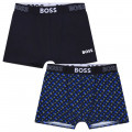 Lot de 2 boxers BOSS pour GARCON