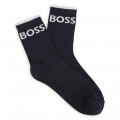 Lot de 2 paires de chaussettes BOSS pour GARCON