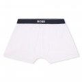 Two-pack of cotton boxers BOSS for BOY