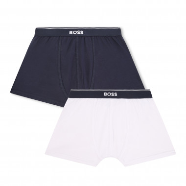 2er-set baumwoll-boxershorts BOSS Für JUNGE