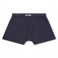 Lot de 2 boxers en coton BOSS pour GARCON