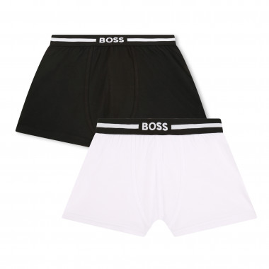 2er-set baumwoll-boxershorts BOSS Für JUNGE